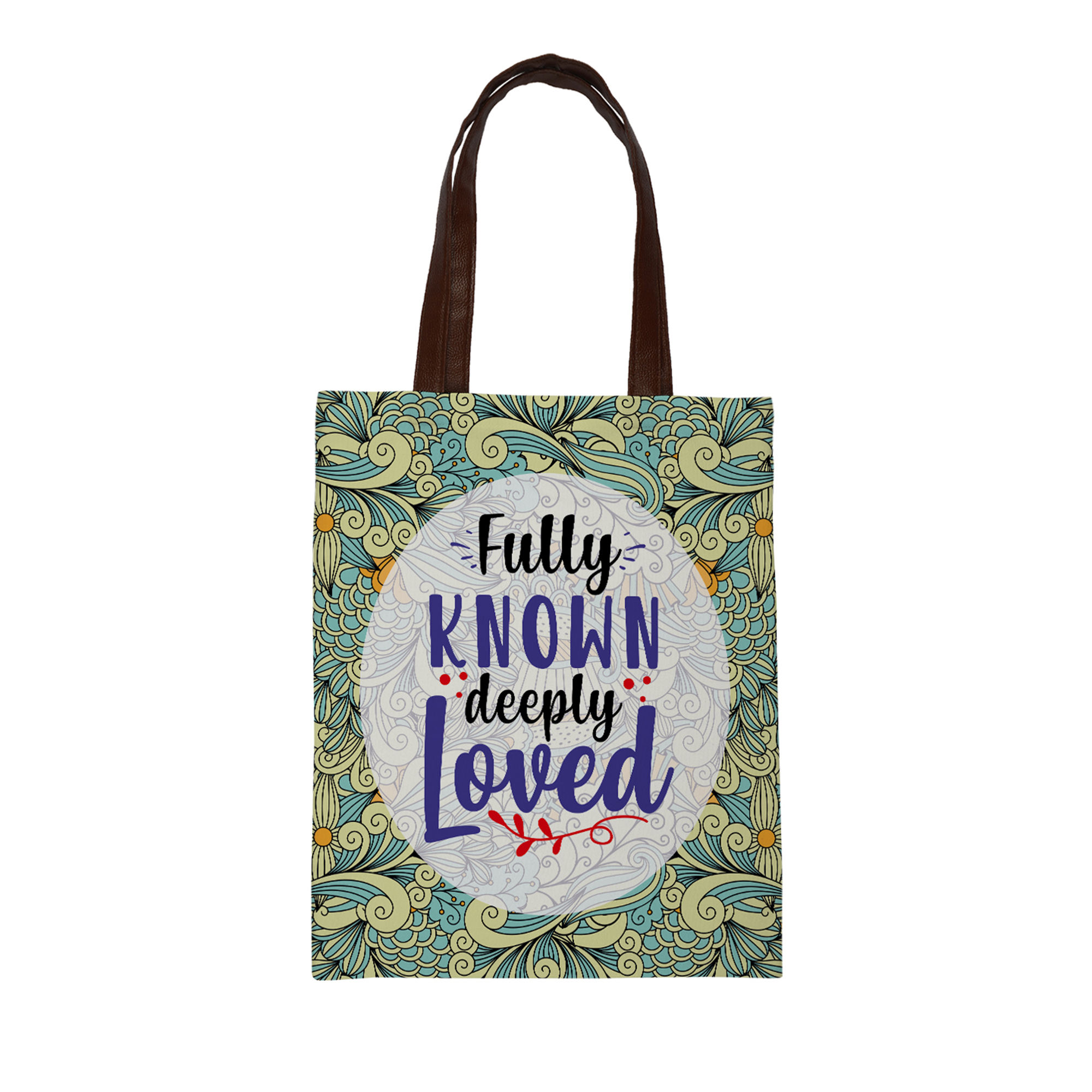 Crazy Corner Fully Known Deeply Loved Print Tote Bag Buy Crazy